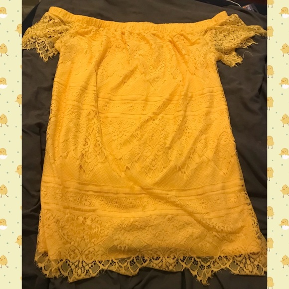 Plus size yellow dress - Picture 1 of 1